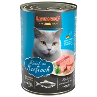Корм для кошек влажный Leonardo Oceanfish 756206 0.4 кг/ Океанская рыба