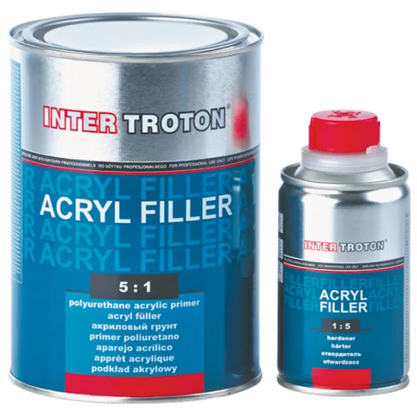 Автомобильная грунтовка Troton Acryl filler 800 мл/ Для металлических поверхностей photo 1
