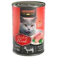 Корм для кошек влажный Leonardo Beef 756256 0.4 кг/ Говядина