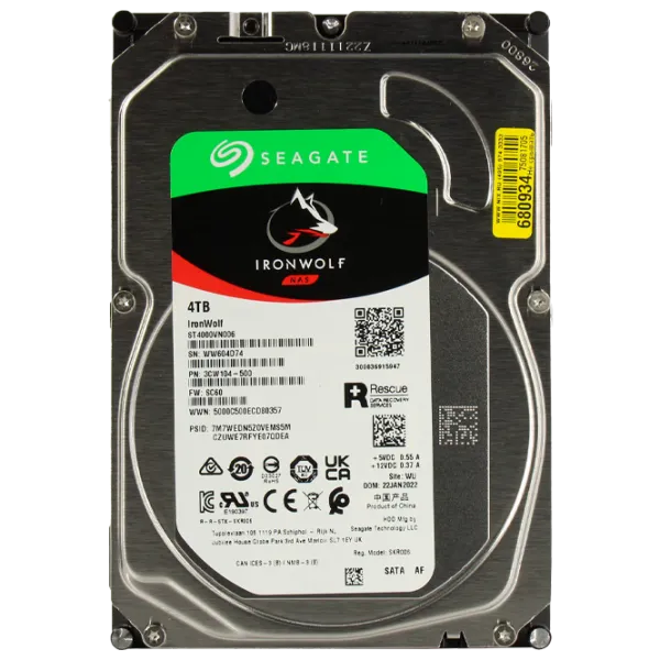 HDD Seagate ST4000VN006 4 TB Silver photo 1