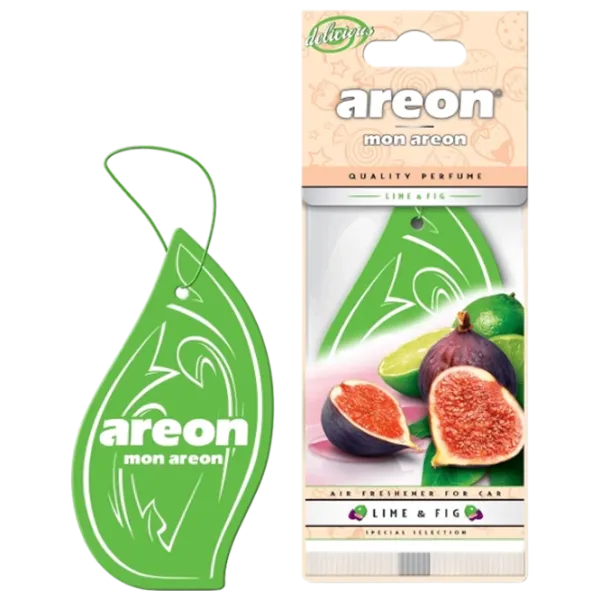 Ароматизатор для авто Areon Mon Areon Lime & Fig/ на зеркале photo 1 Ароматизатор для авто Areon Mon Areon Lime & Fig/ на зеркале photo 1