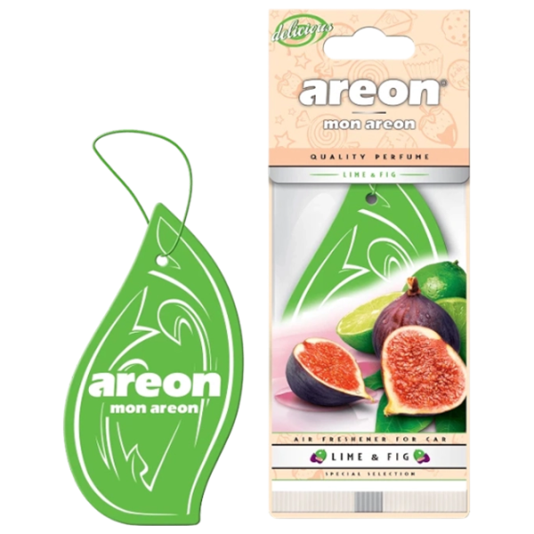 Ароматизатор для авто Areon Mon Areon Lime & Fig/ на зеркале photo 1 Ароматизатор для авто Areon Mon Areon Lime & Fig/ на зеркале photo 1
