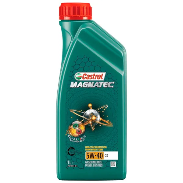 Моторное масло Castrol 5W40 C3 GTX Magnatec 5W-40 1 л синтетическое photo 1