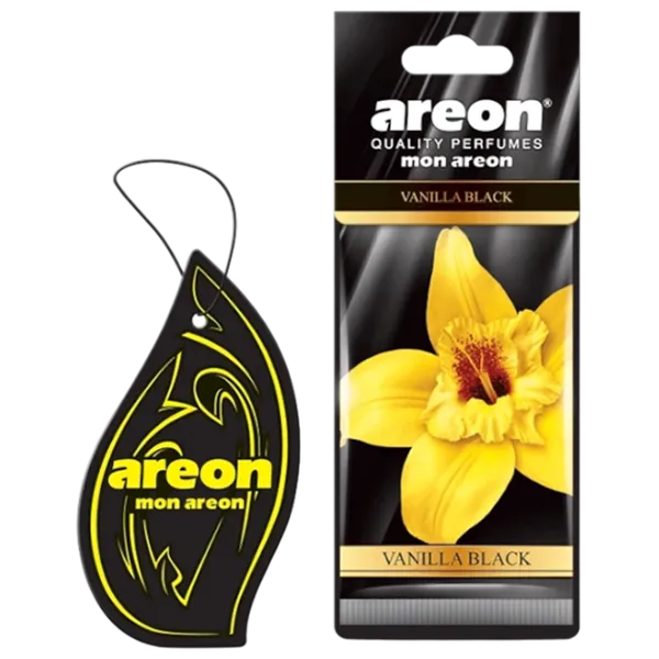 Ароматизатор для авто Areon Mon Areon Vanilla Black/ на зеркале photo 1 Ароматизатор для авто Areon Mon Areon Vanilla Black/ на зеркале photo 1
