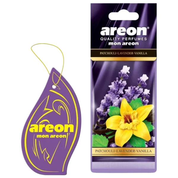 Ароматизатор для авто Areon Mon Areon Patchouli Lavender/ на зеркале photo 1 Ароматизатор для авто Areon Mon Areon Patchouli Lavender/ на зеркале photo 1