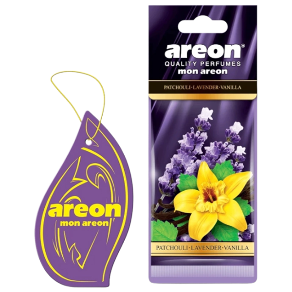 Ароматизатор для авто Areon Mon Areon Patchouli Lavender/ на зеркале photo 1 Ароматизатор для авто Areon Mon Areon Patchouli Lavender/ на зеркале photo 1