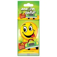 Ароматизатор для авто Areon Smile Dry Tutti Frutti/ на зеркале