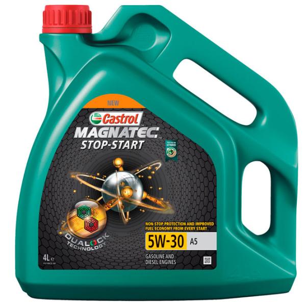 Моторное масло Castrol 5W30 Magnatec Professional A5 Stop-Star 5W-30 5 л синтетическое photo 1