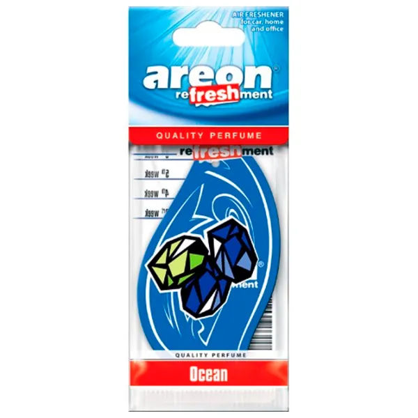 Ароматизатор для авто Areon Dry Океан/ на зеркале photo 1