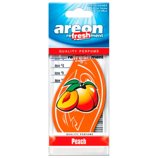 Ароматизатор для авто Areon Dry Peach/ на зеркале photo 1