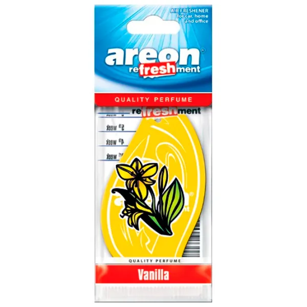 Aromatizator auto Areon Dry Vanilla/ pe oglindă photo 1