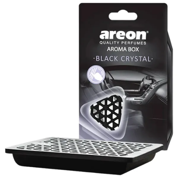 Ароматизатор для авто Areon Aroma Box Black Crystal/ Приборная панель в авто photo 1 Ароматизатор для авто Areon Aroma Box Black Crystal/ Приборная панель в авто photo 1