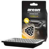Ароматизатор для авто Areon Aroma Box Ваниль/ Приборная панель в авто