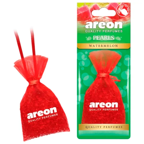 Ароматизатор для авто Areon Pearls Арбуз/ на зеркале photo 1