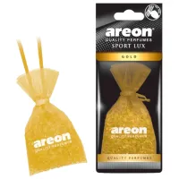 Ароматизатор для авто Areon Pearls Lux Gold/ на зеркале