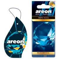 Ароматизатор для авто Areon Mini Max Синий Кристалл/ на зеркале