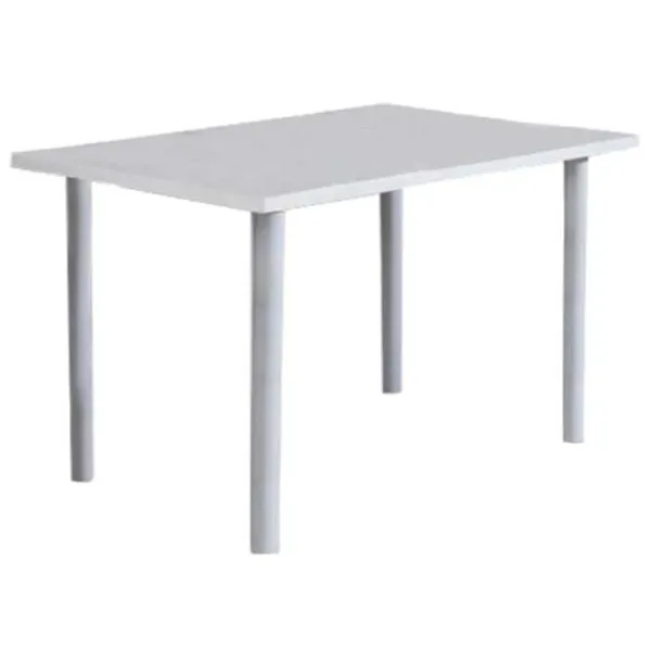 Masă de bucătărie Mobhaus Unita MDF/ White photo 1