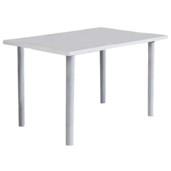 Masă de bucătărie Mobhaus Unita MDF/ White photo 1