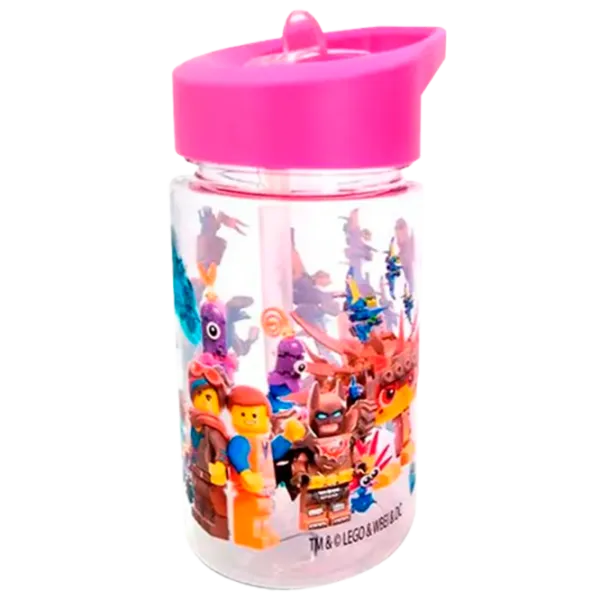 Sticlă pentru apă Fan LEGO Rocks Toys Pink photo 1
