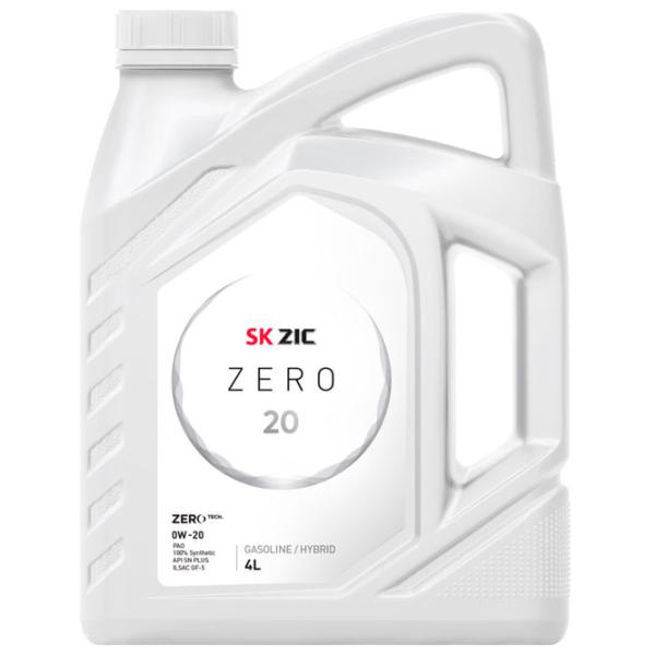 Ulei de motor ZIC 0W20 ZERO 20 0W-20 4 l sintetic photo 1