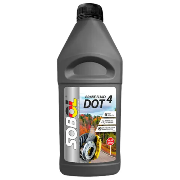 Тормозная жидкость SOBOL DOT-4 910 мл/ DOT-4 photo 1