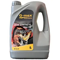 Моторное масло G-MAX 10W40 API SL/ CF 10W-40 5 л полусинтетическое