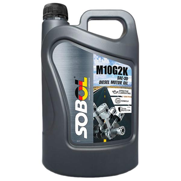 Моторное масло SOBOL M10G2K SAE 30 5 л минеральное photo 1