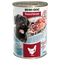 Корм для собак влажный Bewi Dog Poultry heart 518475 0.4 кг/ Куриное сердце