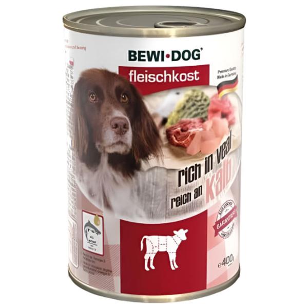 Hrană pentru câini umedă Bewi Dog Veal 518445 0.4 kg/ Vițel photo 1 Hrană pentru câini umedă Bewi Dog Veal 518445 0.4 kg/ Vițel photo 1