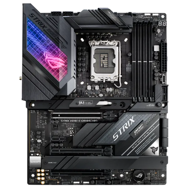Материнская плата Asus ROG STRIX Z690-E GAMING WIFI ATX/ Intel Z690-E photo 1 Материнская плата Asus ROG STRIX Z690-E GAMING WIFI ATX/ Intel Z690-E photo 1