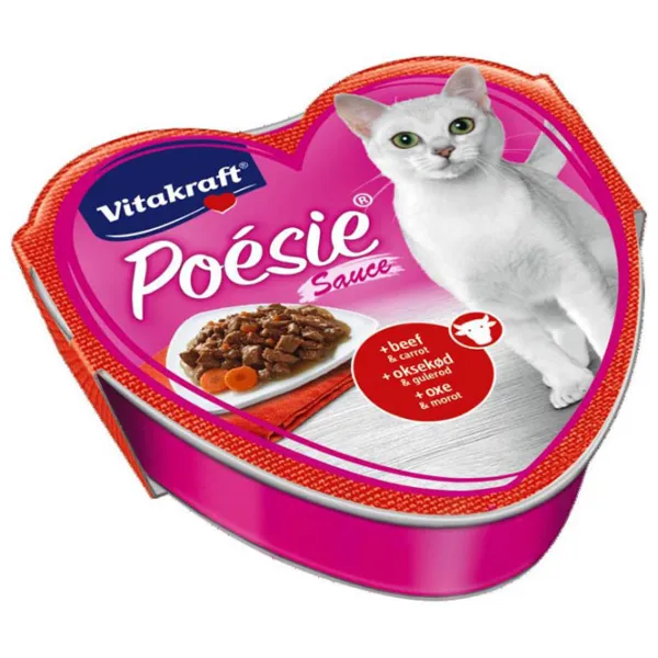 Корм для кошек влажный Vitakraft Cons beef 31539 85 г/ Говядина photo 1