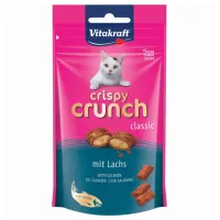 Hrană pentru pisici uscată Vitakraft Crispy salmon 28815 60 g/ Somon