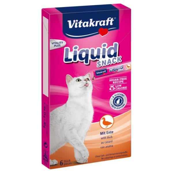 Корм для кошек влажный Vitakraft Liquid duck 23520 90 г/ Утка photo 1 Корм для кошек влажный Vitakraft Liquid duck 23520 90 г/ Утка photo 1