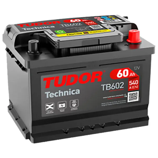 Acumulator auto Tudor TB602 LB2 540A/ 60 Ah photo 1
