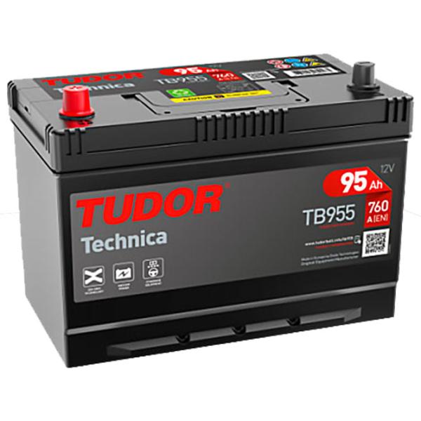 Авто аккумулятор Tudor TB955 D31 760A/ 95 Ач photo 1