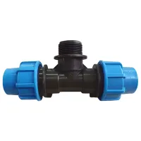 Тройник Plassel 93-77723 Полиэтилен