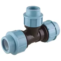 Тройник Plassel 93-77741 Полиэтилен