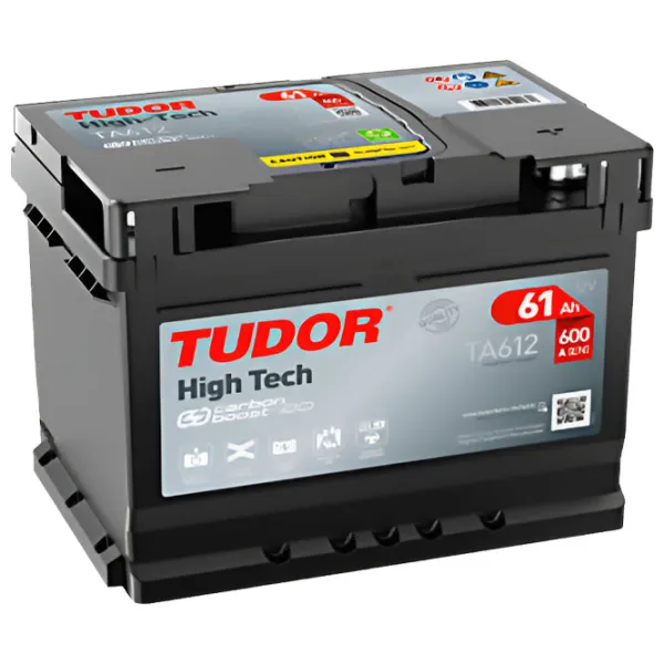 Acumulator auto Tudor TA612 LB2 600A/ 61 Ah photo 1