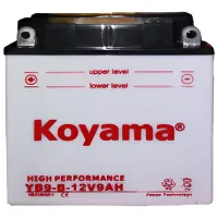 Acumulator auto Koyama YB9-B 9 Ah