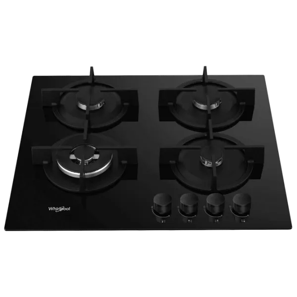 Газовая варочная панель Whirlpool GOR 625/ NB1 Закаленное стекло/ Черный photo 1