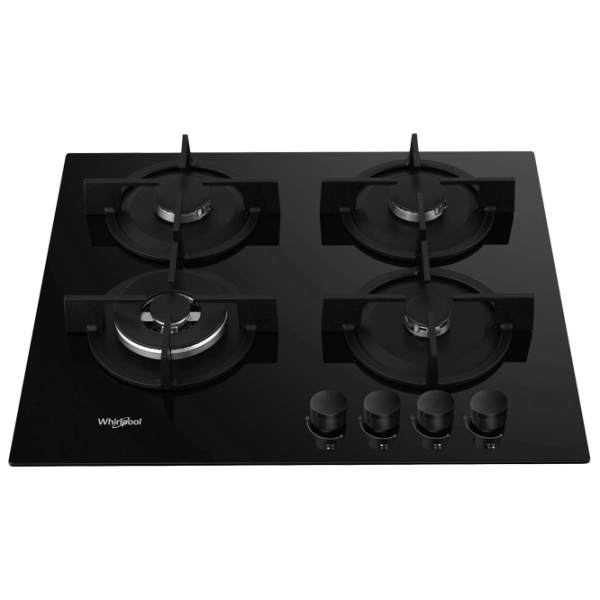 Газовая варочная панель Whirlpool GOR 625/ NB1 Закаленное стекло/ Черный photo 1