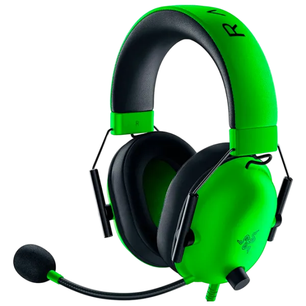 Căști Razer BlackShark V2 X Black Green Cu fir/ Gaming photo 1