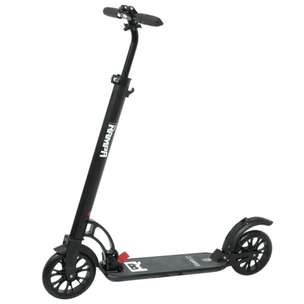 Trotinetă pentru copii cu două roți RRampa C2 (68505) 100 kg/ Black photo 1