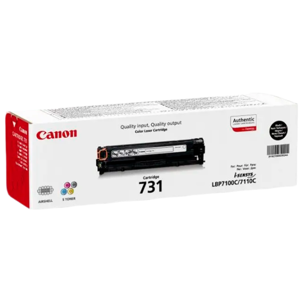 Картридж Canon 731 Black/ Original/ Лазер photo 1