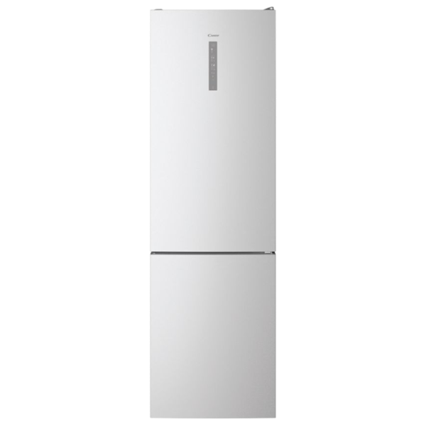 Frigider Candy CCE7T620DS cu congelator jos 377 l / 200 cm / Silver photo 1