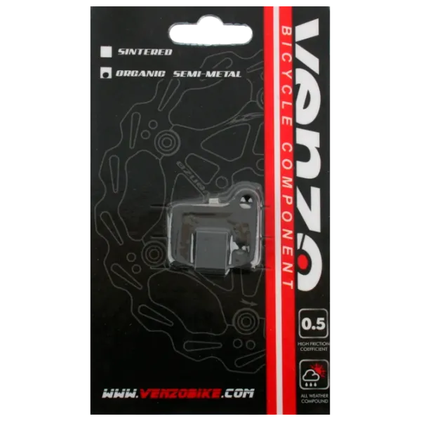 Колодки тормозные велосипедные VENZO VZ20-E08D-002 Черный photo 1 Колодки тормозные велосипедные VENZO VZ20-E08D-002 Черный photo 1