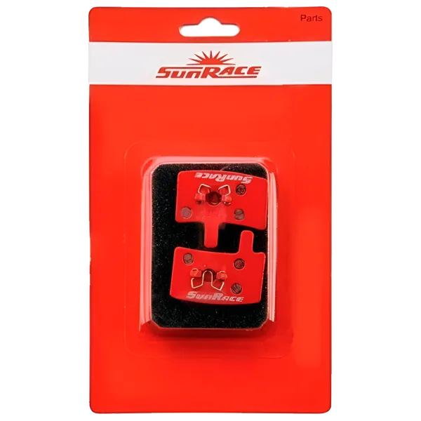 Plăcuțe de frână pentru bicicletă Sun Race SR-BS35H Red photo 1