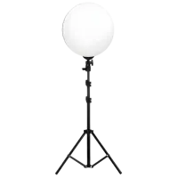 Trepied cu lampă Studio Fill M666 355 mm Black