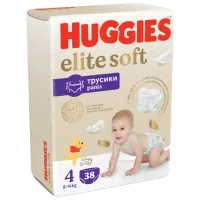 Scutece pentru copii Huggies Elite Soft Pants Mega 4 4 9 - 14 kg/ 38 buc.