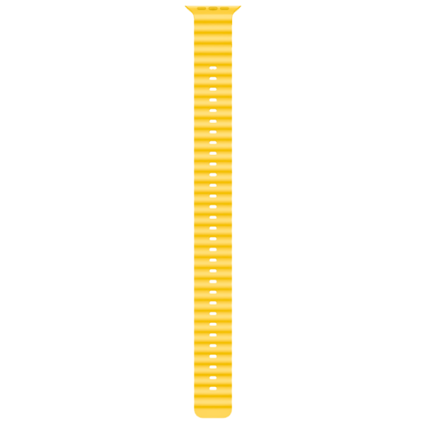 Curelușă extensie Apple Watch Ocean Band Silicon/ 49 mm/ Yellow photo 1